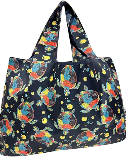 allydrew Large Foldable Tote Nylon Reusable Grocery Bags