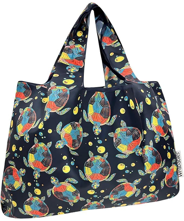 allydrew Large Foldable Tote Nylon Reusable Grocery Bags