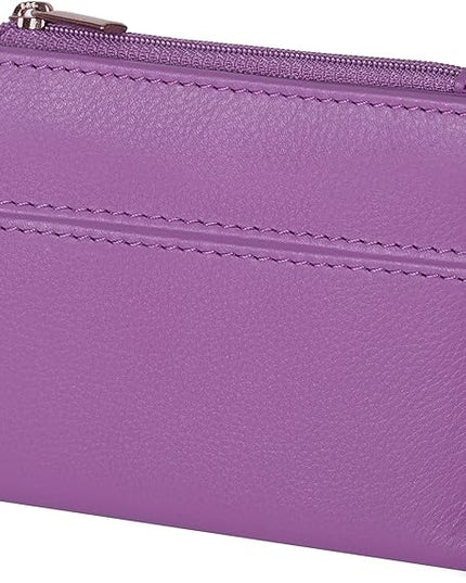 Oak Leathers Wallet For Women Full Grain Leather - Small RFID Coin Purse Credit Card & ID Holder for Ladies,Bifold Wallets for Teenager | Small, RFID, Coin Purse, for Ladies, for Teenager