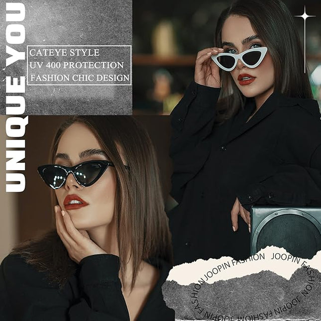 Joopin Polarized Cat Eye Sunglasses for Women Vintage Cateye Sun Glasses UV400 Protection