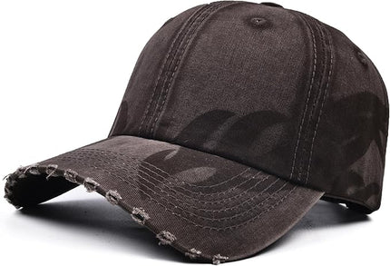 Vintage Baseball Cap, Washed Cotton Trucker Hat for Men & Women, Adjustable Size for Universal Activities