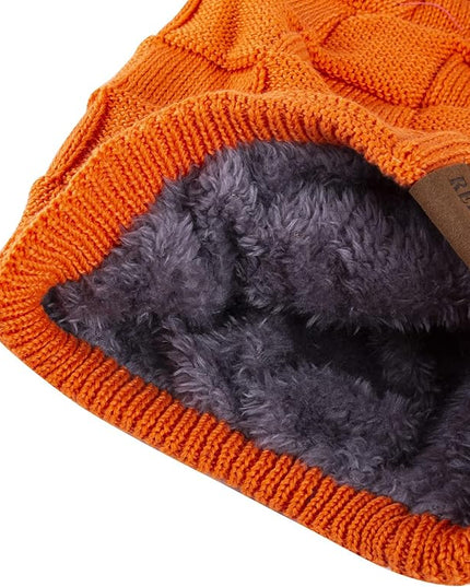 REDESS Beanie Hat for Men and Women Winter Warm Hats Knit Slouchy Thick Skull Cap