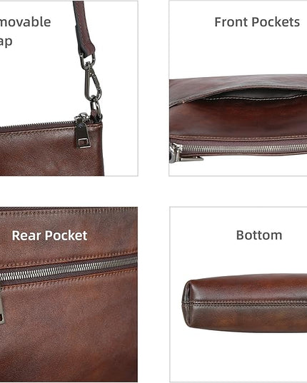 Iswee Crossbody Bag for Women Leather Purses Fashion Designer Handbags