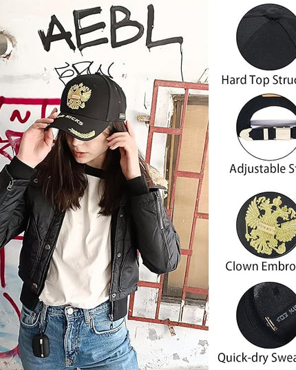 Trendy Unisex Graffiti Baseball Cap, Adjustable Cotton Baseball Cap for Men & Women, Athletic Streetwear Hat