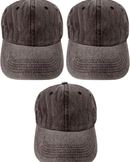 Roytrense Unisex 100% Cotton Washed Low Profile Dad Hat - Adjustable Baseball Cap for Outdoor Activities