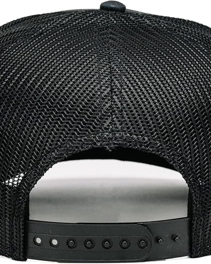 Nuthin Fancy CO Pioneer Snapback Hat, Mens and Womens Adjustable Trucker Cap with Contrast Under Bill