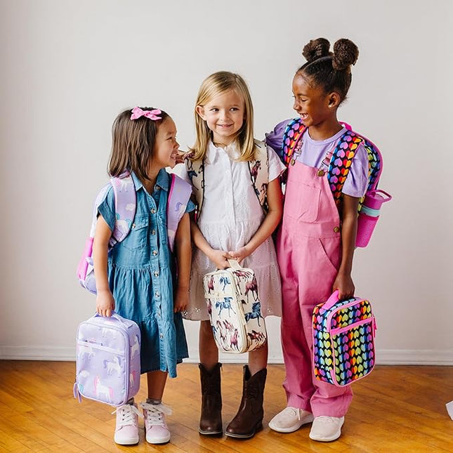 Wildkin ECO rPET Insulated Original Lunch Bag – Durable, Stylish, Ideal for School & Travel - Horse Dreams
