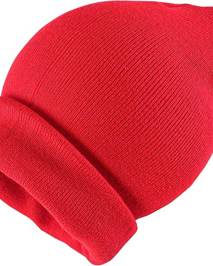 Gelante Unisex Beanie Cap Knitted Warm Solid Color and Multi-Color Multi-Packs