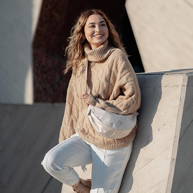 GOT BAG - Moon Bag with Adjustable Strap, Eco-Conscious Bag Made of Recycled Ocean Impact Plastic