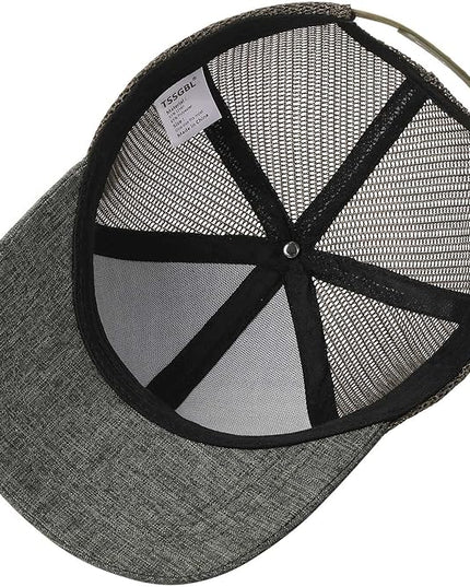 TSSGBL M, L, XL, XXL Snapback Trucker Hats Baseball Caps Adjustable Blank Mesh Back Ball Caps for Men Women