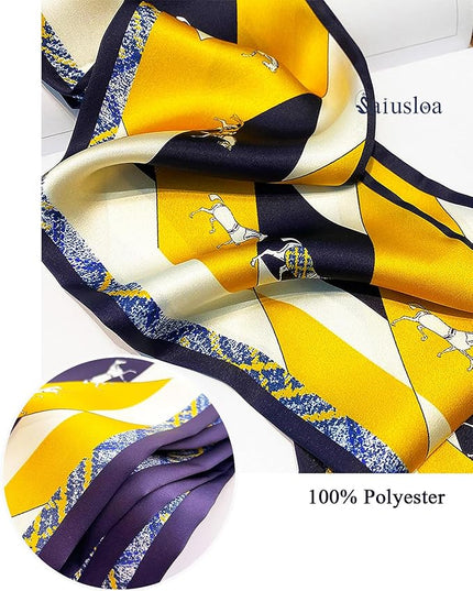 Purse Scarf For Handbags Head Scarves For Women's Hair Bags Scarfs Long Skinny Scarves Fashion Silky