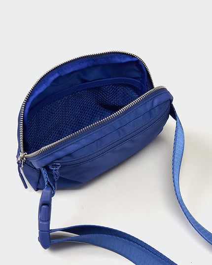 Pander Unisex Belt Bag Fanny Pack for Women with Adjustable Strap, Small Waist Pouch for Workout Running Traveling Hiking