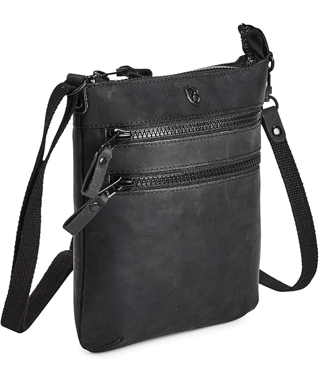 Crossbody Sling Bag for Women Small Real Leather Purse Vintage Travel Crossover Shoulder Bag Handmade