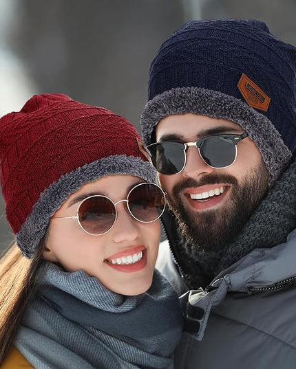 Yahenda 48 Pack Knit Beanies Hats Winter Beanie Hats Warm Knitted Cuffed Skull Cozy Cap for Men Women Unisex