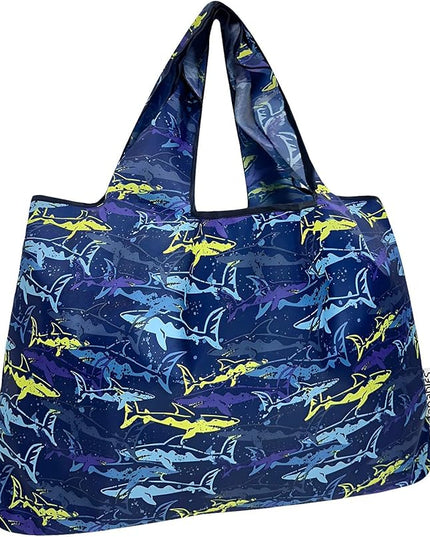 allydrew Large Foldable Tote Nylon Reusable Grocery Bags