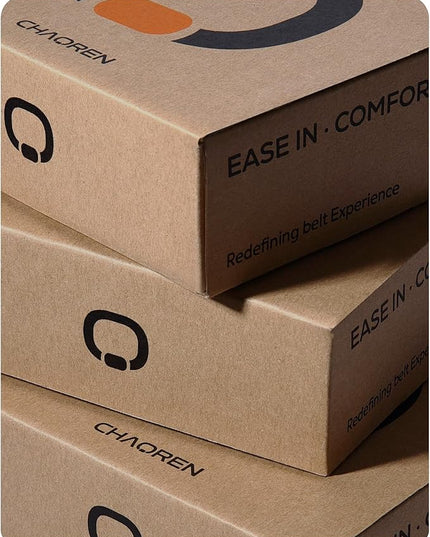 CHAOREN Leather Braided Belts for Men - 1 1/8" Mens Casual Woven Leather Belt for Dress Pant
