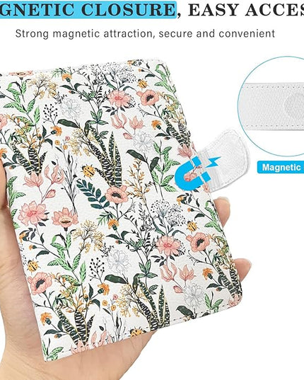Passport Holder for Trave, RFID Blocking Leather Passport Cover, Combo with Credit Card Slot and Boarding Pass Slot Combo for Women Men
