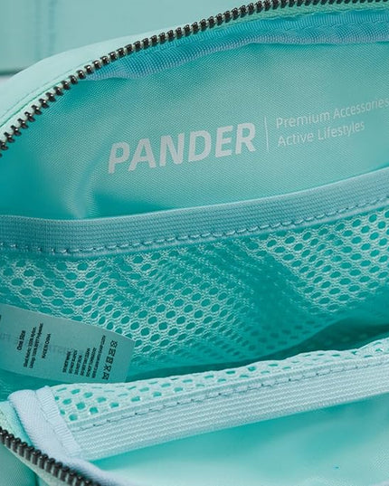 Pander Belt Bag for Women, Fashion Waist Packs, Crossbody Bags, Everywhere Belt Bag with Adjustable Strap (Pale Turquoise).