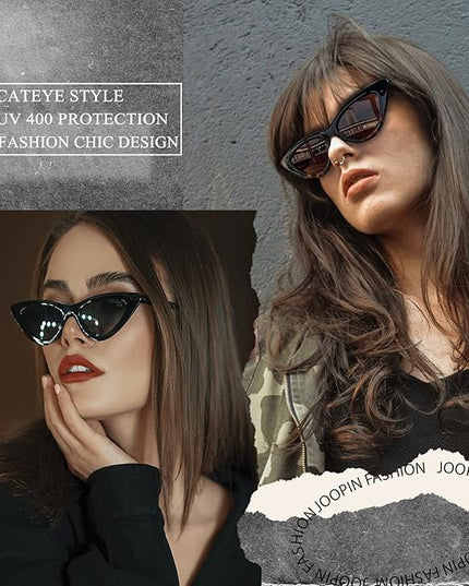 Joopin Polarized Cat Eye Sunglasses for Women Vintage Cateye Sun Glasses UV400 Protection