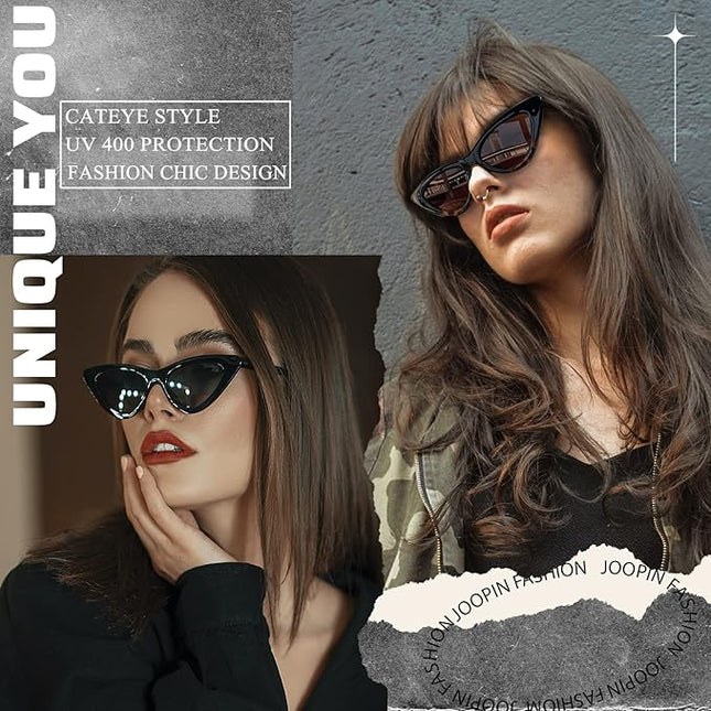 Joopin Polarized Cat Eye Sunglasses for Women Vintage Cateye Sun Glasses UV400 Protection