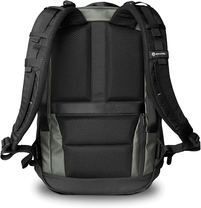 WANDRD NIMBUS 18L: Lightweight Travel Backpack for Men and Women, Weather Resistant Everyday Bag with Padded Shoulder Straps, Laptop Bag and Traveling Bag for Office (Wasatch Green)