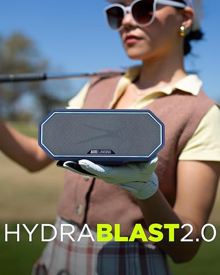 Altec Lansing - Portable Bluetooth Speaker HYDRABLAST 2.0, Waterproof IP67, 20W Output Power, Magnetic Bluetooth Speaker (Dallas Cowboys)