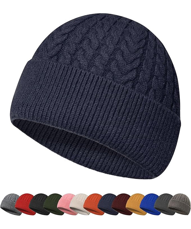 HiRui Knit Beanie Hats for Men Women Winter Hats Skull Caps Warm Classic Slouchy