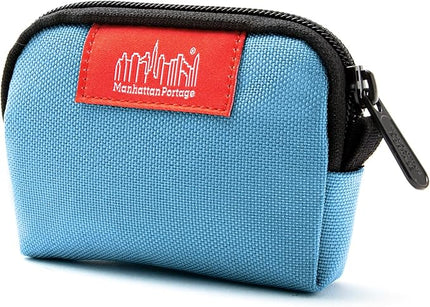 Manhattan Portage Coin Purse With Zipper Closure Pouch Eclectic Colors Credit Card ID Card Jewelry Keys Water Resistant Gift 1000D CORDURA® Everyday Carry
