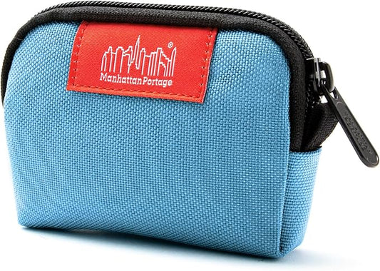 Manhattan Portage Coin Purse With Zipper Closure Pouch Eclectic Colors Credit Card ID Card Jewelry Keys Water Resistant Gift 1000D CORDURA® Everyday Carry