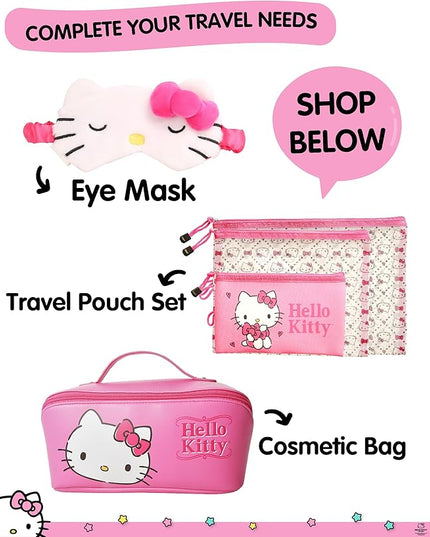 Hello Kitty Passport Holder - Sanrio Passport Holder for Women - Officially Licensed Passport Case (VG701236L.NJ)