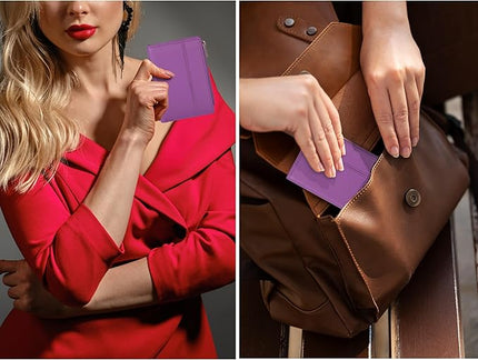Oak Leathers Wallet For Women Full Grain Leather - Small RFID Coin Purse Credit Card & ID Holder for Ladies,Bifold Wallets for Teenager | Small, RFID, Coin Purse, for Ladies, for Teenager