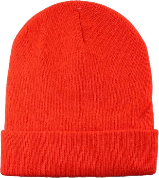 Gelante Unisex Beanie Cap Knitted Warm Solid Color
