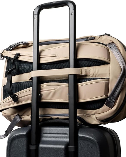 Bellroy Transit Workpack Pro (28 liter work bag/commuter backpack, fits 16” laptops; high level organization and comfort for work, travel and commutes. - Stone