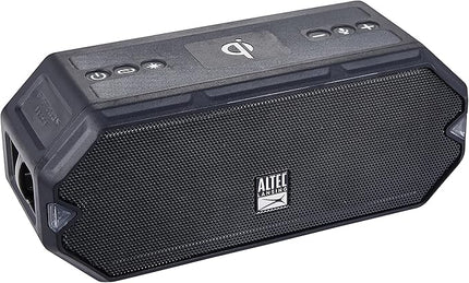 Altec Lansing - HydraBlast Wireless Portable Bluetooth Speaker, IP67 Waterproof for Parties, USB C Rechargeable Outdoor Speakers with Built in Phone Charger and LED Lights, 20 Hour Playtime