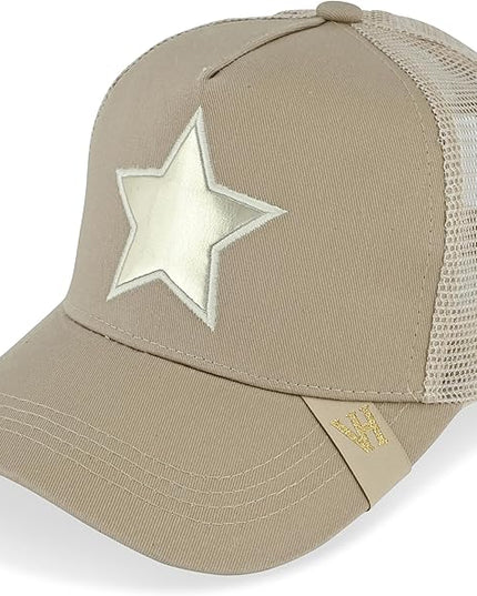 VINTAGE HAVANA Trucker Hats Women | Mesh Adjustable Snapback Hat | Men & Women Cute Trendy Fashion Baseball Cap