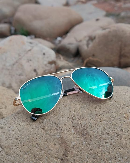 Pro Acme Classic Polarized Aviator Sunglasses 100% UV Protection, 52mm 58mm 63mm