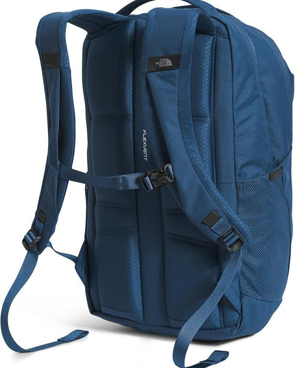 The North Face Vault Everyday Laptop Backpack - Commuter Travel Bag, Water-Repellent Finish, Spacious Compartment, Shady Blue/TNF White-NPF, One Size
