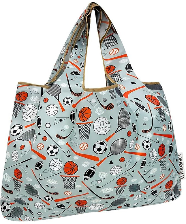 allydrew Large Foldable Tote Nylon Reusable Grocery Bags