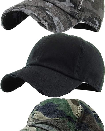 Funky Junque Distressed Baseball Cap