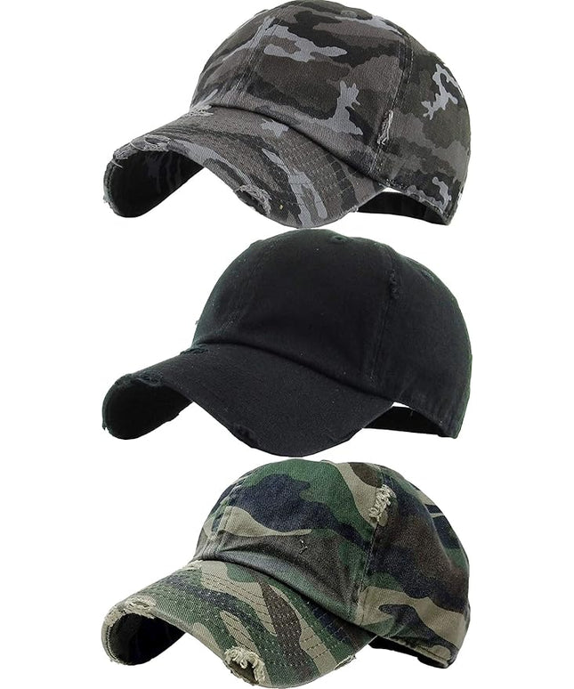 Funky Junque Distressed Baseball Cap