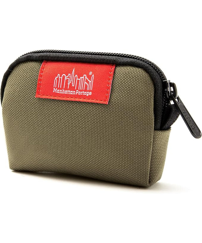 Manhattan Portage Coin Purse With Zipper Closure Pouch Eclectic Colors Credit Card ID Card Jewelry Keys Water Resistant Gift 1000D CORDURA® Everyday Carry