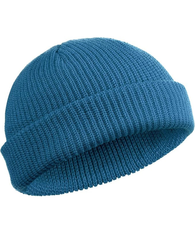 SATINIOR Trawler Beanie Watch Hat Roll-up Edge Skullcap Fisherman Beanie for Women Men
