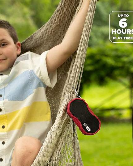 Altec Lansing Baby Boom XL - Waterproof Bluetooth Speaker, Wireless & Portable Speaker for Travel & Outdoor Use, Deep Bass & Loud Sound, 1 Pack, Red