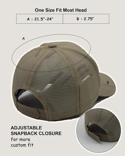 Utmost Structured Baseball Cap with Adjustable Closure - Performance Hat for Outdoor Activities