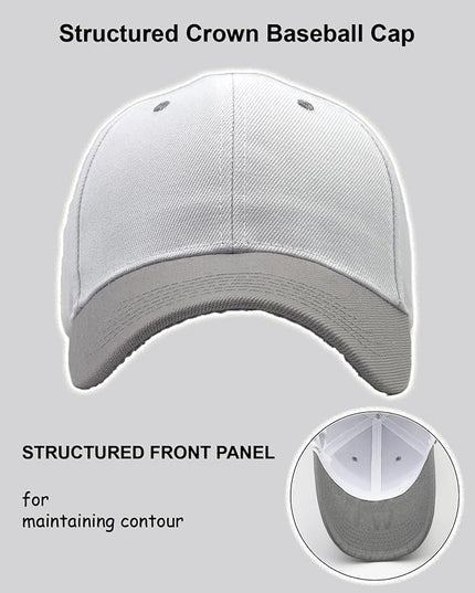 Utmost Structured Baseball Cap with Adjustable Closure - Performance Hat for Outdoor Activities