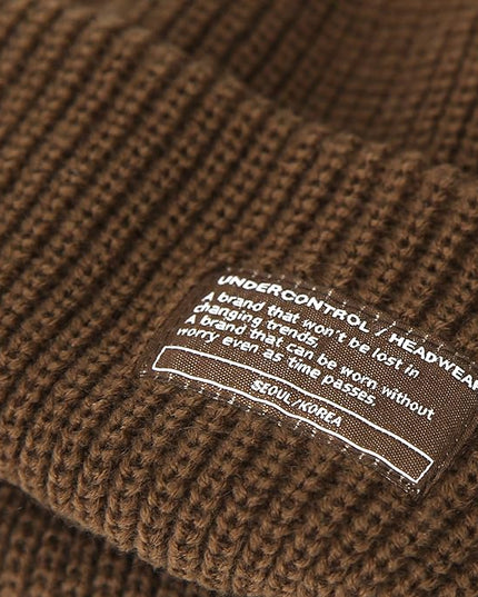 UNDERCONTROL Winter Trawler Fisherman Beanie Men Women Unisex Stylish Plain Docker Skull Hat Roll up Watch Cap Color Pack
