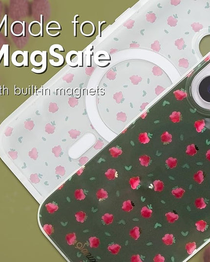 Sonix Case for iPhone 16 Plus | Compatible with MagSafe | 10ft Drop Tested | Raspberry Delight