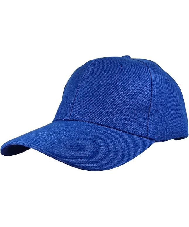 Gelante Adult Plain Baseball Cap Hat Classic Adjustable Size for All Seasons