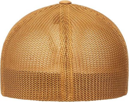 Flexfit 6511 Fitted Mid-Profile Stretchable Mesh Panels Trucker Cap | Bulk Pack Available