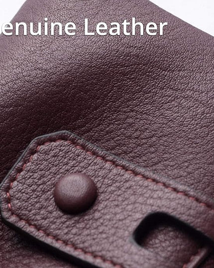 Bveyzi Small Soft Leather Wallet for Women RFID Blocking Ladies Card Holder with Double Zipper Pocket